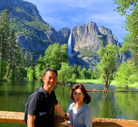 yosemite falls swining bridge