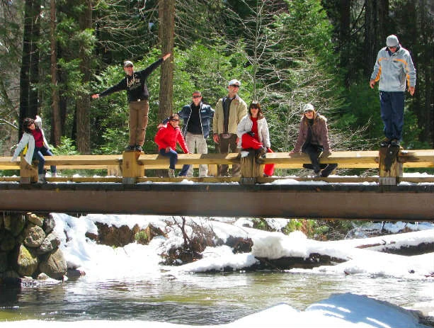 The-Swinging-Bridge-in-Yosemite